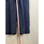 Abercrombie & Fitch Women’s Size Large Navy Dress Pants Wide Leg Pockets Photo 3