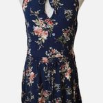 Band of Gypsies Women’s Navy blue floral mini dress Photo 0