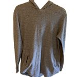 PacSun Gray Hooded Lightweight Thin Pullover Longer Fit Sweatshirt Size L Photo 0