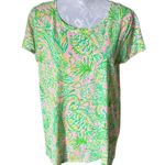 Lilly Pulitzer  Etta Scoop Neck Mandevilla Baby Find And Flippers Large Photo 0