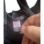 love on a hanger  Tank Top Womens Black Layers Ruffled Flowy Chic Size L XL Photo 3