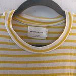Anthropologie Sleep Top Maison du Soir Striped Tee Sz M EUC Short Sleeves Photo 2