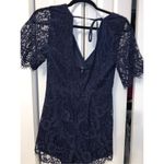 Trixxi Blue lace romper size medium Photo 2