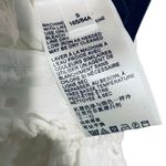 Urban Outfitters White Magnolia Eyelet Button Up Sleeveless Ruffle Jumpsuit Photo 8