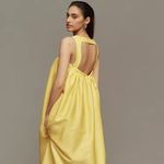 Anthropologie Pinnacle by Shruti Sancheti Square-Neck Babydoll Maxi Dress Photo 1