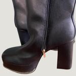 Nine West 91.  Black Heeled Boots — Sleek & Versatile Women’s Boot in Size 9 Photo 1