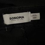 Sonoma NWT 18W Plus High-Rise Skinny Jeans - Black Rinse Photo 7