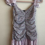 French Connection  Lilac Floral Mini Dress Photo 0