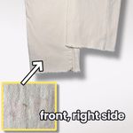 Kensie High Rise Beige Raw Hem Slim Jeans Size 8 Photo 3