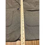 Croft & Barrow NEW  Comfort Stretch Petite Large Brown Herringbone Blazer Jacket Photo 5