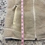Patagonia  Women Fleece Vest Beige Zip Pockets Size S Warm Outdoor Casual Photo 7