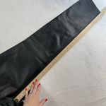 Vtg 90s Kelli Kouri Sz 6 Leather Pants Black Straight Bikercore Goth Punk Grunge Photo 10