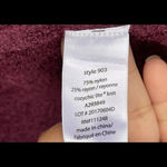 Barefoot Dreams  Cozychic Lite Island Wrap Maroon xxs/xs Photo 4