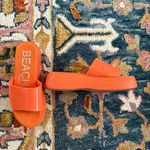 Matisse Footwear Beach by Matisse Solar Orange Platform Slide Sandals 10 Photo 1