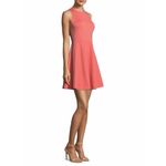 Kate Spade Watermelon Breath of Fresh Air Ponte Bow Fit & Flare Dress Photo 2