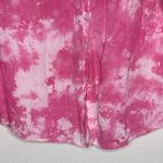 Overdrive Clothing Tie Dye‎ Blouse Pink Photo 3