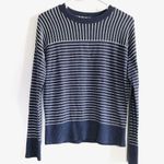 Abercrombie & Fitch Crew Neck Blue Striped Sweater Sz Small Photo 0
