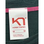 Kari Traa Mina Base Layer Shirt Women Medium Green Fair Isle Merino Wool Blend Photo 4