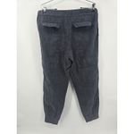 Caslon  Linen Blend Jogger Pants Charcoal Gray Drawstring Waist Size Medium Photo 1