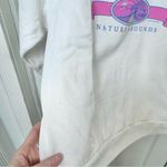 Vintage Pennsylvania White/Neon Pink Nature Sweatshirt LARGE White Photo 7