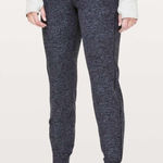 Lululemon Ready To Rulu Pant *Updated 29" Heathered Gatsby Blue / Black Size 6 Photo 0