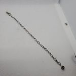 High Intensity Silver Tone Chain Charm Bracelet Photo 4