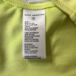 Good American New Women’s Scuba Hot Shoulder bikini top in key lime001 size 3/L Photo 7