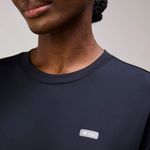 FIGS Cornelia FORMx Crewneck Scrub Top in Navy, Size Small Photo 2