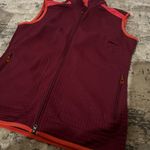 Nike Maroon Golf Zip Up Vest Size Medium Photo 1