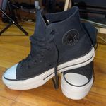 Converse Black Platform Photo 0