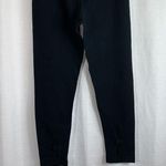 Aerie Capri Chill.Play.Move. legging stretch Pants Black Medium Photo 2