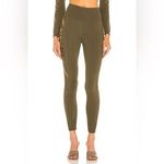 Retrofete Sloanne Leggings NEW Army Green Small NWT Logo Photo 2