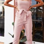 Hello Molly Pink Jumpsuit Photo 0