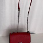 Rebecca Minkoff SM CHRISTY LEATHER SHOULDER BAG - RED IN SCARLET new w/ tag Photo 9