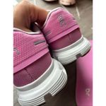 On CLOUD 6 Women's RUNNING Shoes RASPBERRY WHITE US Size 9.5 pink Photo 4