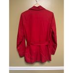 Gap  Red Trench Coat for Women Photo 2