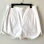 Rag and Bone  Ivy Pleated Linen Blend Shorts White 16 Photo 6