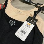 F.I.T Black & Tan Shapewear Tank Top Set Of 2 Photo 3