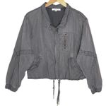 Young Fabulous and Broke YOUNG FABULOUS &. BROKE Women’s Clara Gray Zip front bomber jacket Photo 0