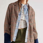 Free People  Rancher Plaid Jacket - Rancher Combo Photo 0