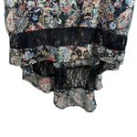 Band of Gypsies Paisley Print Long Sleeve Hi Low Dress Small Photo 3