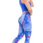 Colombia Y Su Moda Ultra Compression and Abdomen Control Fit Legging Crystal Blue - Style 921 Photo 2