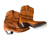 Laredo  Women's Tan Leather Mid Calf Western Boots Photo 1