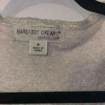 Barefoot Dreams Barefoot‎ Dreams “cozy chic” hooded long cardigan beige size medium Photo 2