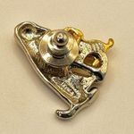 Avon “ perfect love” silver and gold tone Dalmatian and puppy brooch Photo 4