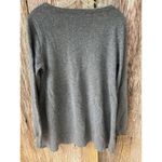 Philosophy  Dane Lewis 100% Cashmere Lagenlook Asymmetric Tunic Sweater  Large Photo 2