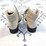 Sam Edelman Darrah 2 Faux Fur Trim Lace Up Suede Boot in Sand Size 7.5 Photo 9