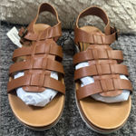 a.n.a a. n.‎ a. Women's Nilo strap Sandals,  Cognac Brown, Sz 11 Photo 0