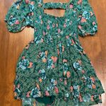 Free People Green Mini Dress Photo 0