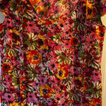 SheIn Multicolor Floral Tank Top tie back small Photo 0